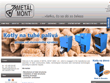 Tablet Screenshot of metalmont.com